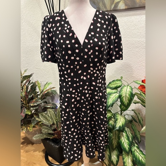 Kate Spade New York Polka dot print mini dress size 10 - Picture 2 of 16